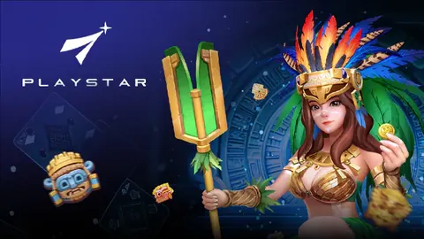 PlayStar สล็อต โลโก้ค่ายสล็อต PlayStar